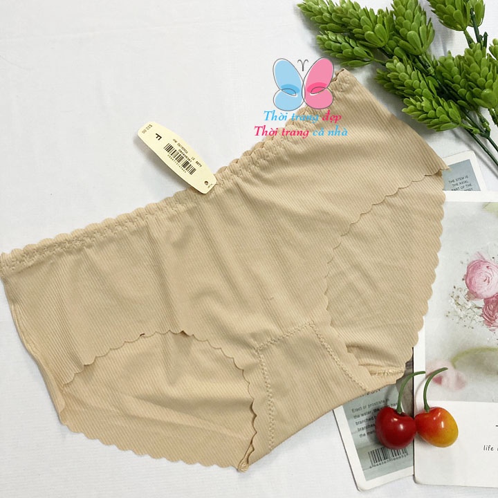 Quần lót nữ su trơn gân mềm mát không đường may - QL2015