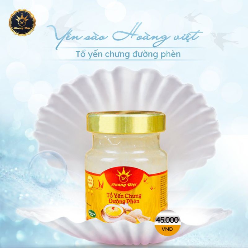 [30% yến tươi thiên nhiên] Yến sào Hoàng Việt chưng đường phèn | BigBuy360 - bigbuy360.vn