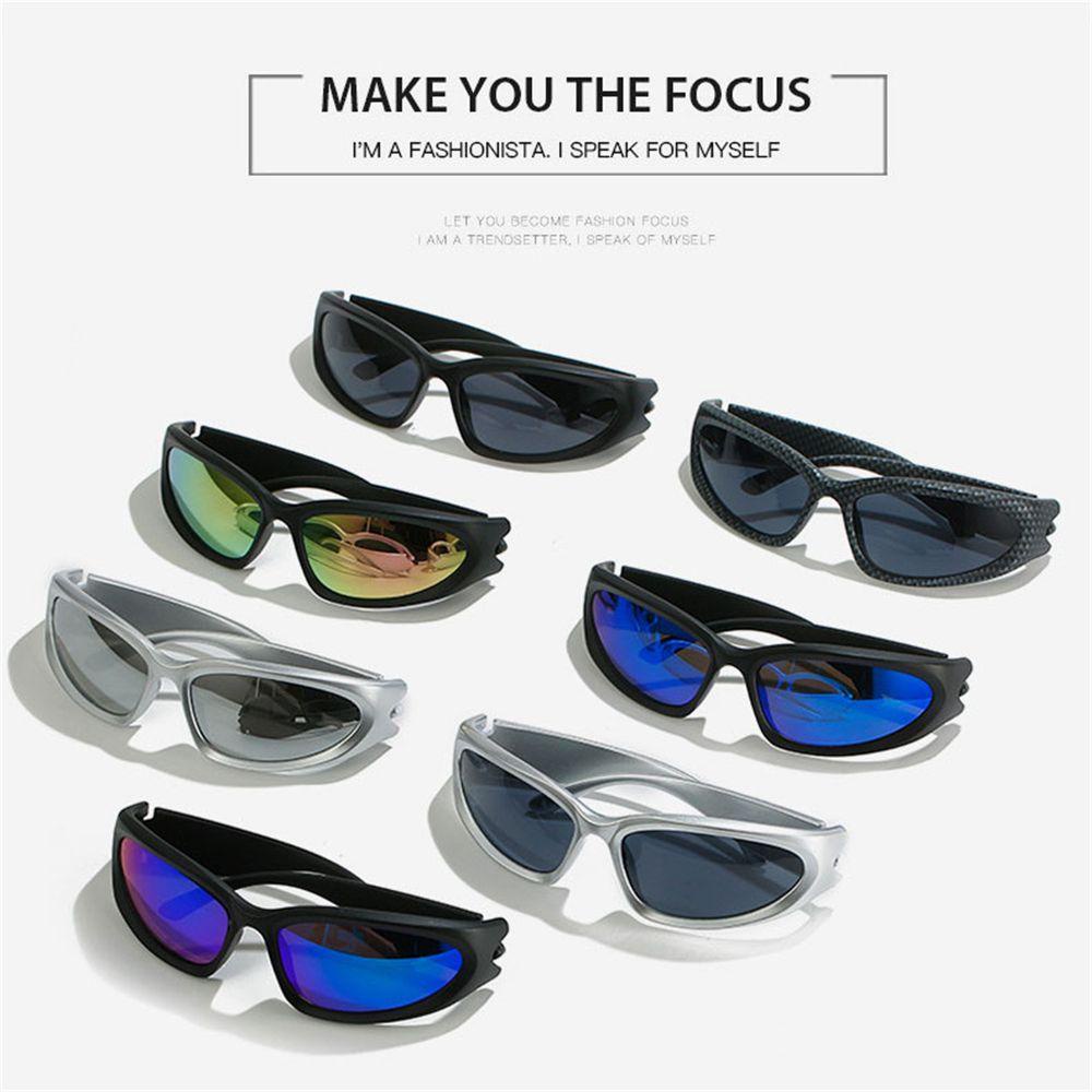 NIUYOU [Ready Stock] Unisex Polarized Sunglasses Steampunk UV400 Shades Driver Glasses Outdoor Cycling Eyewear