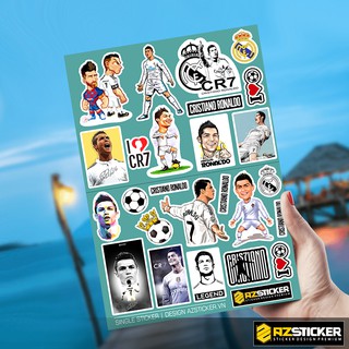[Set Singer ] Hình Ronaldo  | Sticker Dán Xe, Tem Dán Xe Máy, Xe Điện , Sticker Dán Điện Thoại , Dán Nón Bảo Hiểm