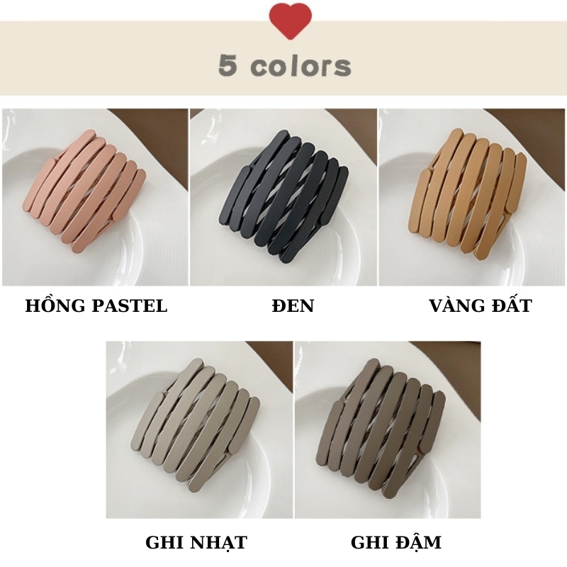 Băng đô cài tóc phong cách hàn quốc đáng yêu cho nữ LAVARA PK02