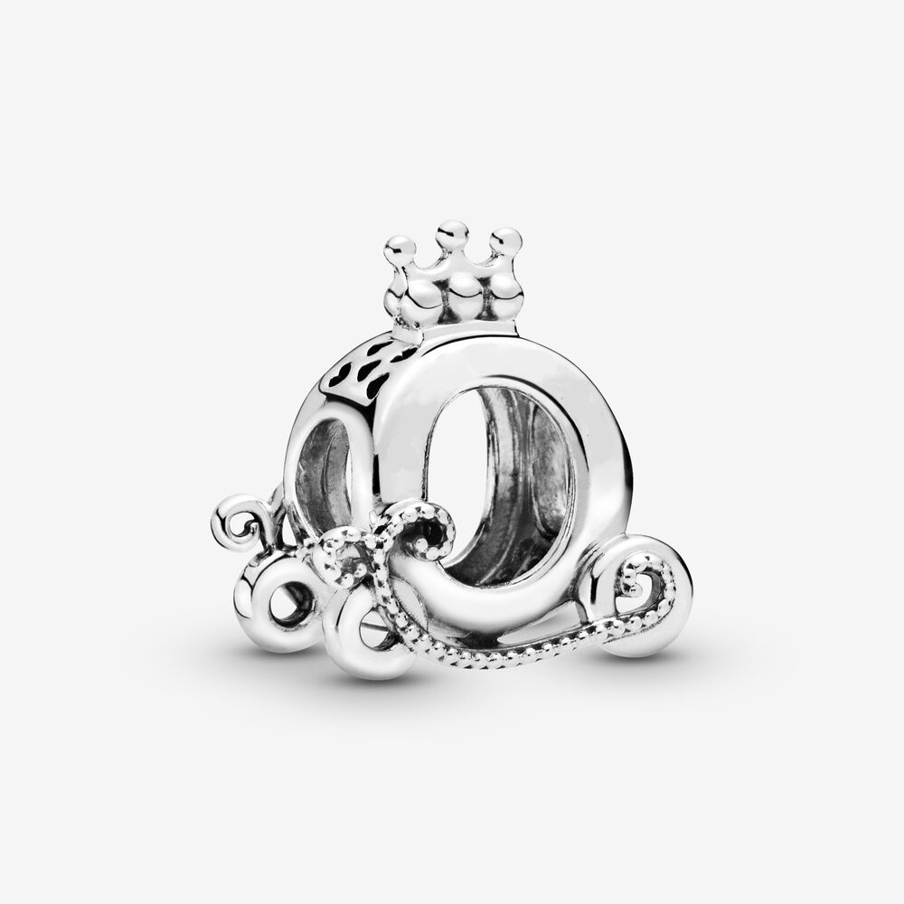 PANDORA Hạt Charm Mạ Bạc 925 Hình Vương Miện
