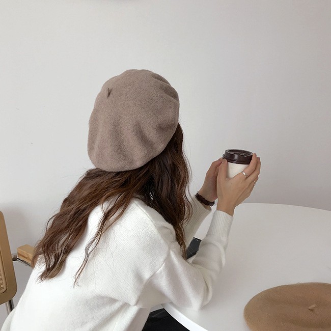 Mũ nồi dạ phong cách Ulzzang (M03) – Hàng có sẵn