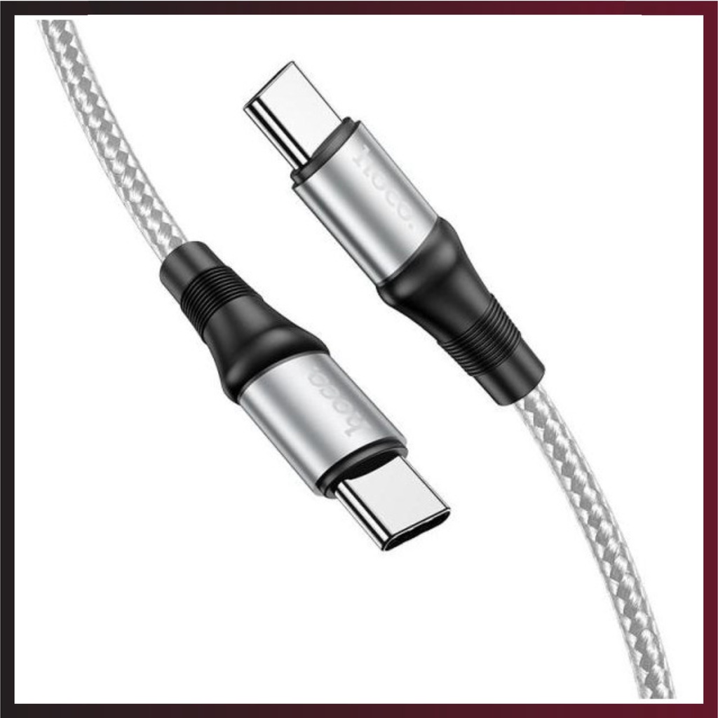 Cáp sạc nhanh HOCO X50 Type-C to Type-C công suất 100W tương thích tất cả dòng máy androi siêu bền - SATOPA OFFICIAL