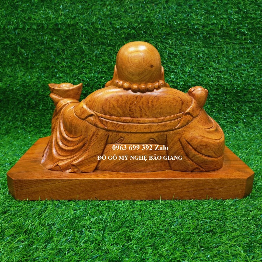 Tượng phật di lặc vạn sự như ý gỗ hương