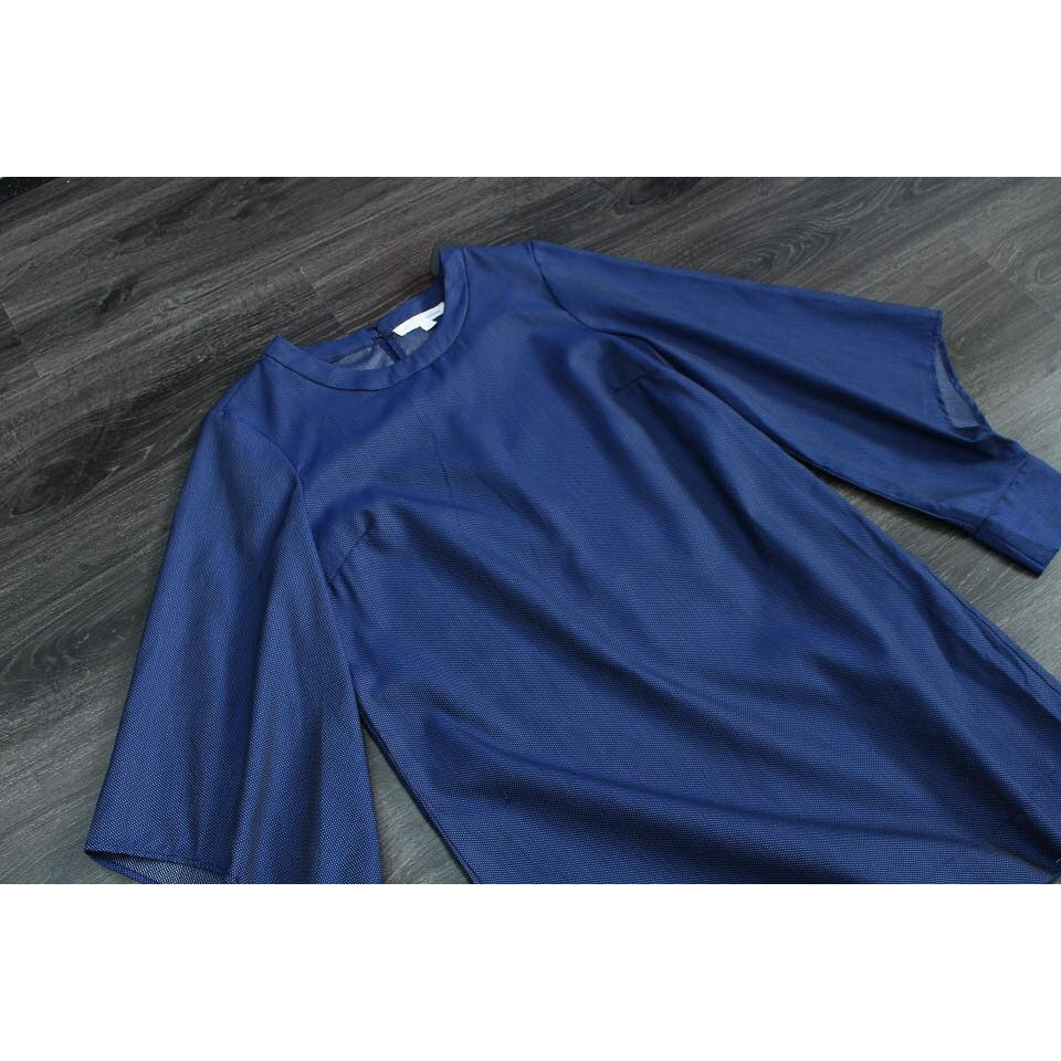Đầm BCBG Denim Thiết Kế Tay Độc - Lạ Kami
