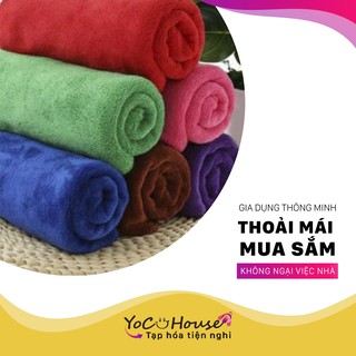 Khăn tắm cao cấp siêu thấm nước mềm mịn 35x75cm - YenjHouse