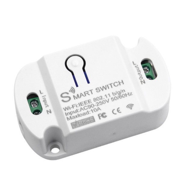 Công Tắc Thông Minh Điều Khiển Từ Xa Qua WIFI, 3G, 4G Tuya Smart Basic