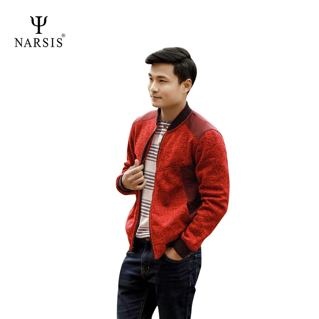Áo khoác nam bomber Narsis D7098 thời trang