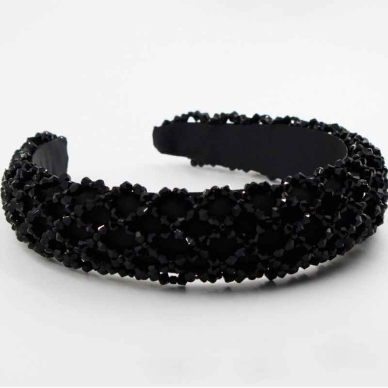 Băng Đô Cài Tóc Đính Hạt Pha Lê Nhân Tạo Dành Cho Nữ