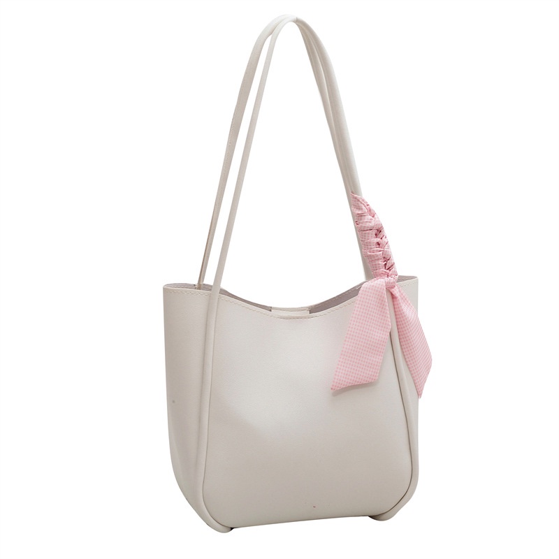Túi Tote Đeo Vai Màu Trơn Cỡ Lớn Thời Trang Mùa Hè