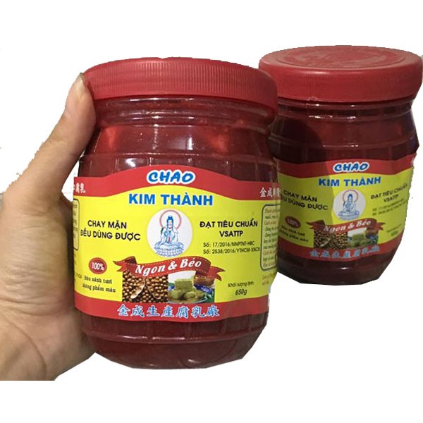 Chao đỏ - Chao đậu nành lốc 2 hũ (650g)