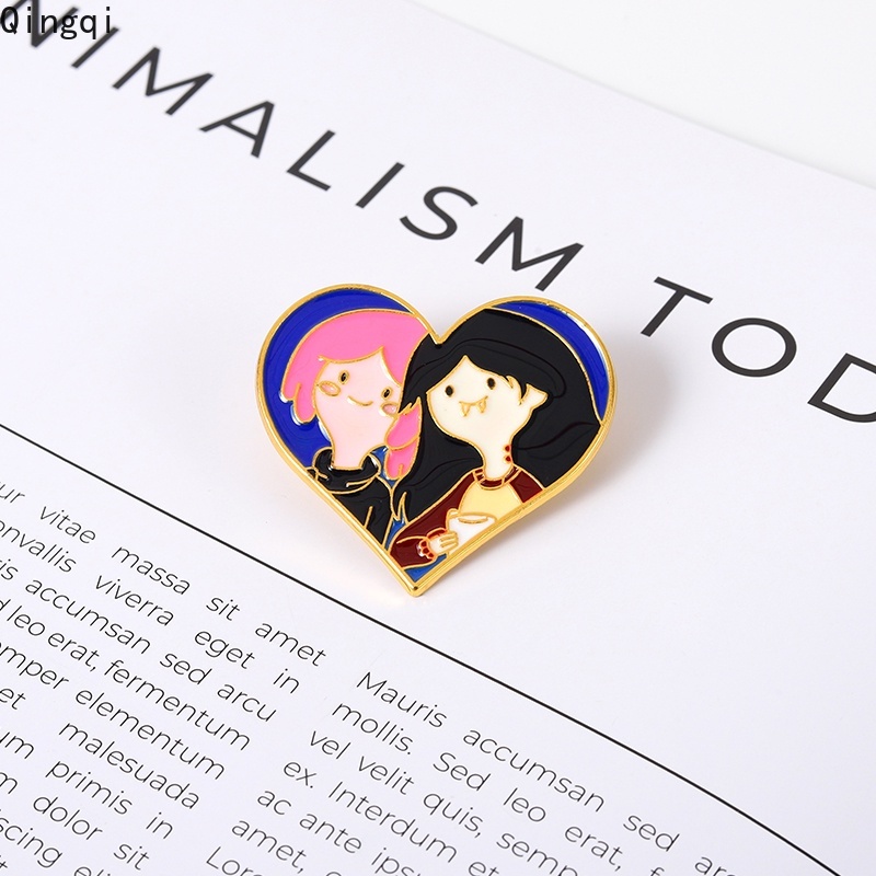 Ghim cài áo Miss Zoe tráng men họa tiết công chúa bong bóng hoạt hình vui nhộn dành cho bạn bè người hâm mộ