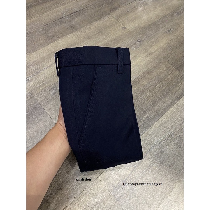 Quần tây xanh đem