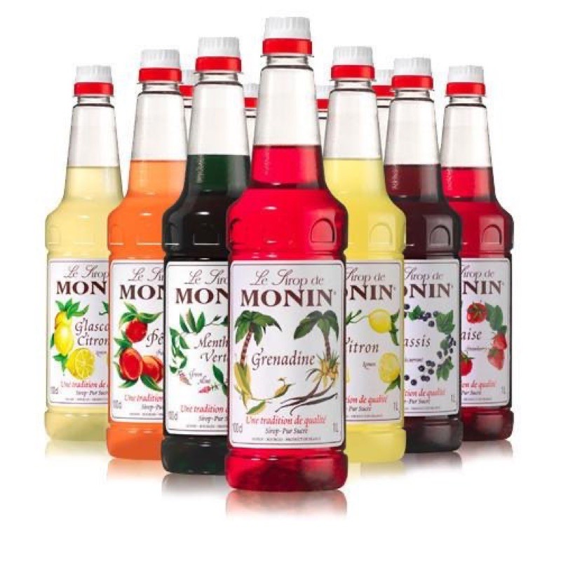 Syrup Đào dâu vải cam đỏ Monin 700ml