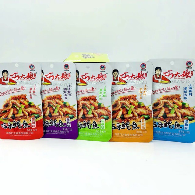 10 GÓI MỰC ƯỚP CAY