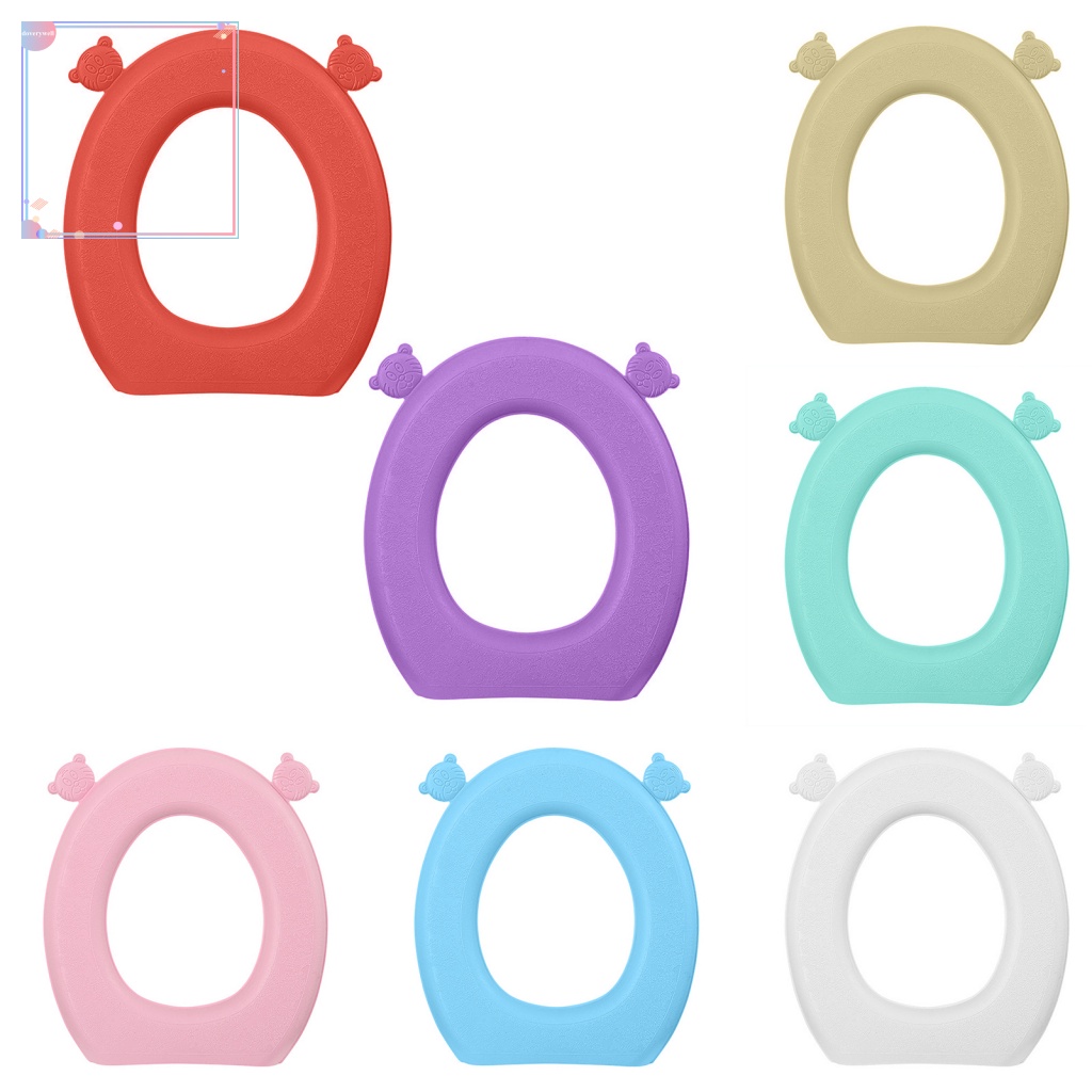 Miếng Lót Bồn Cầu Bằng EVA Hình Đầu Hổ Dễ Thương