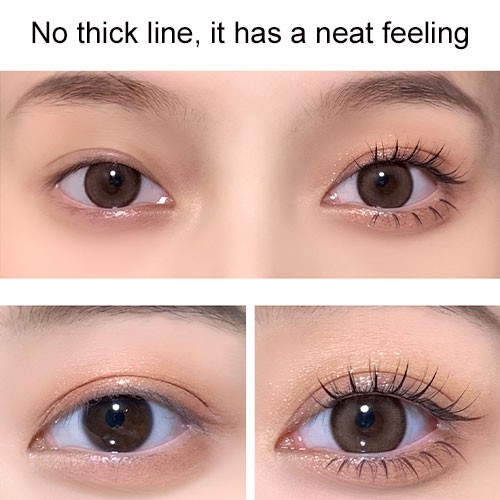 Lông Mi Giả CORINGCO TokTok Hara Eyelash Bộ Lông Mi Giả  + Pincet + Keo Dán Mi