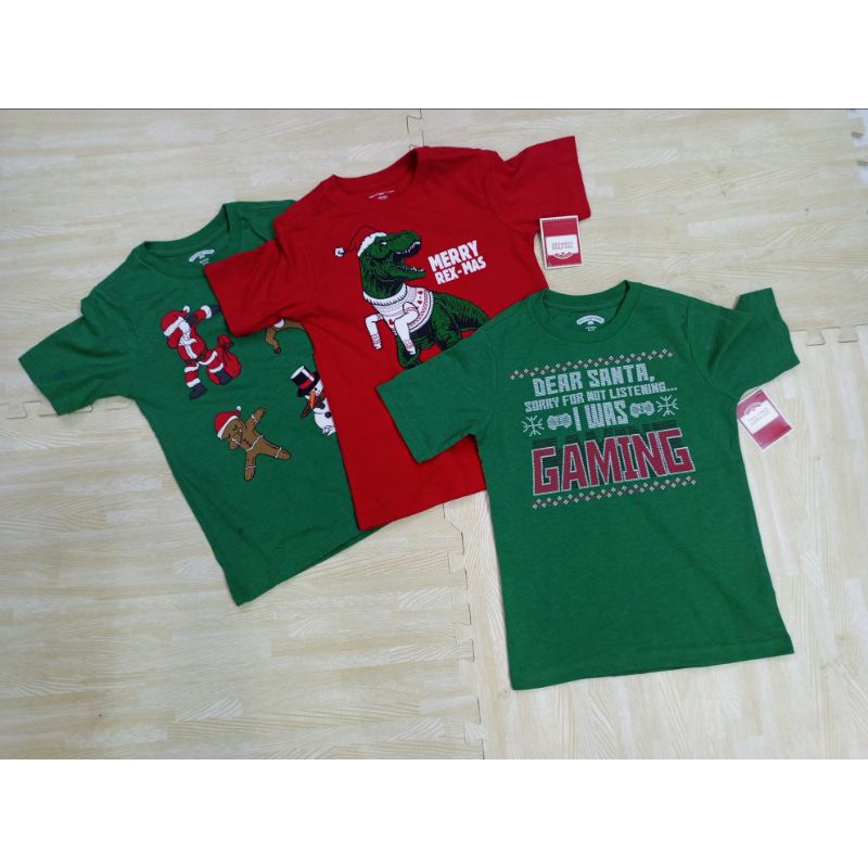 Áo thun teen kid nhiều kiểu Xmas, hàng xuất xịn
