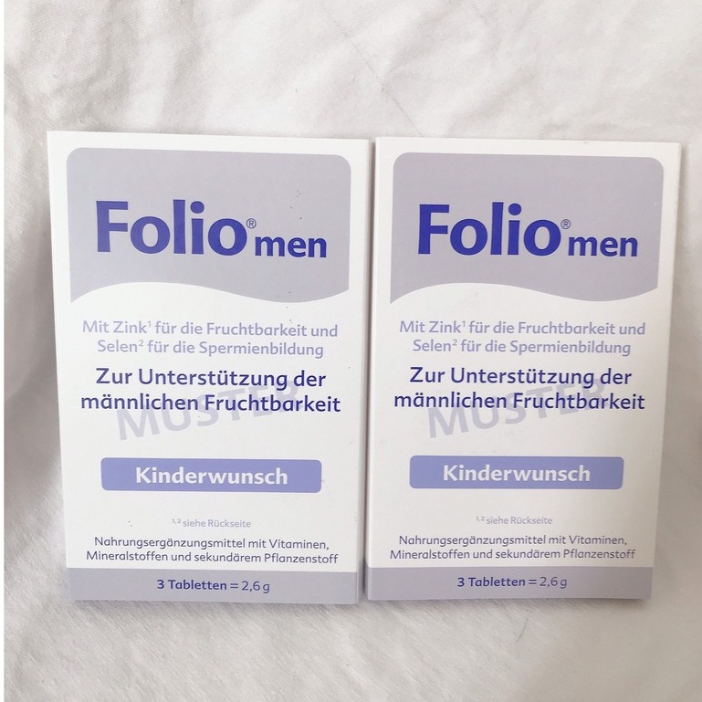 Folio Men Vitamin bổ sung Kẽm và các vi chất khác cho Nam