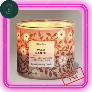 Nến thơm  Bath and Body Works PALO SANTO 411G 3 bấc