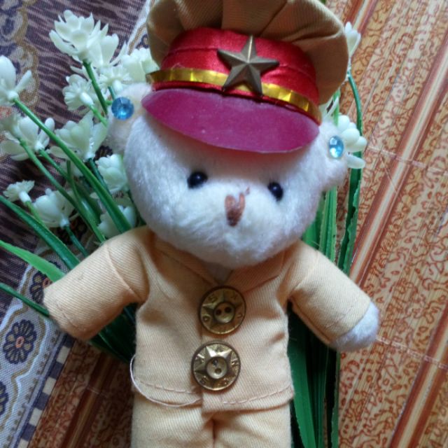 Gấu Giao Thông 15cm
