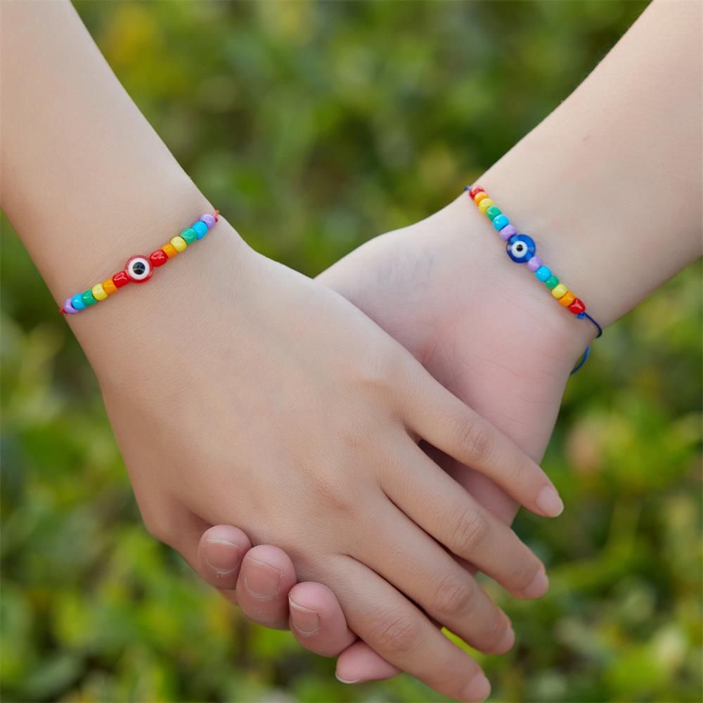 Vòng Tay Chuỗi Hạt Nhiều Màu Thời Trang Cho Nam Và Nữ