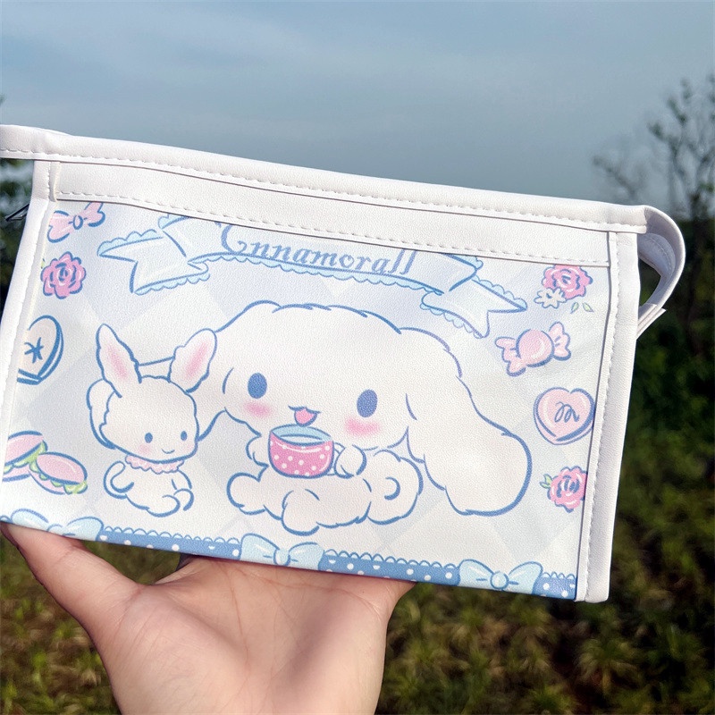 Túi Đựng Bút Hình Cinnamoroll Dễ Thương Dung Tích Lớn Chống Thấm Nước Và Bụi Bẩn Tiện Dụng Cho Học Sinh, hộp bút