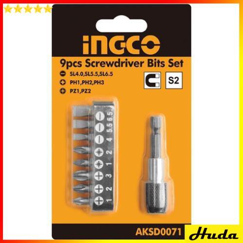 Bộ 9 và 15 đầu tua vít Ingco - Total LKJ