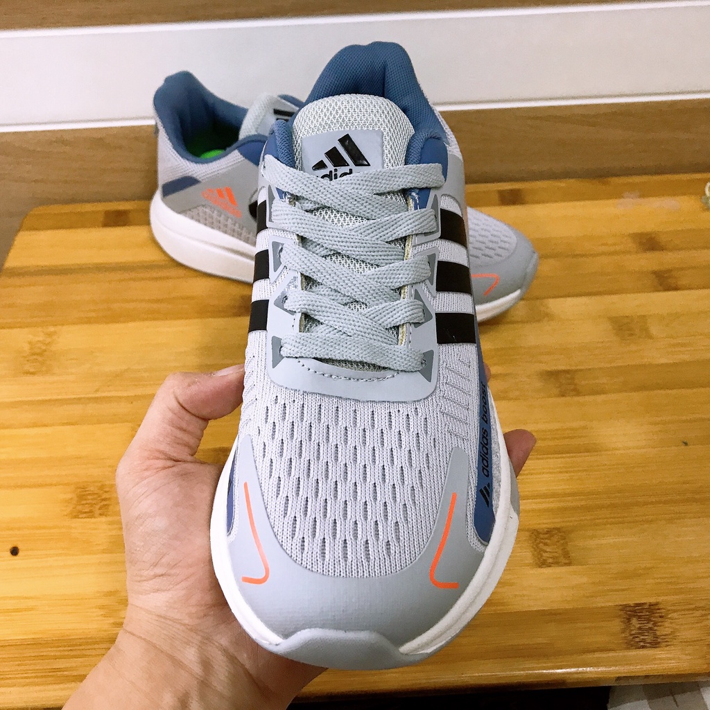 [Tặng hộp + Tất] Giày thể thao sneaker nam 𝑨 𝒅𝒊 𝒅𝒂𝒔 8681 Ghi đen, size từ 40 đến 44.    .