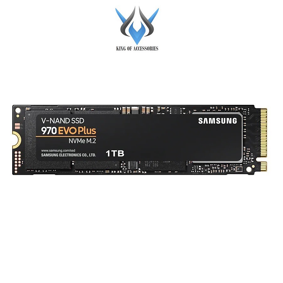 Ổ cứng SSD Samsung 970 EVO Plus PCIe NVMe M.2 2280 1TB (Đen)