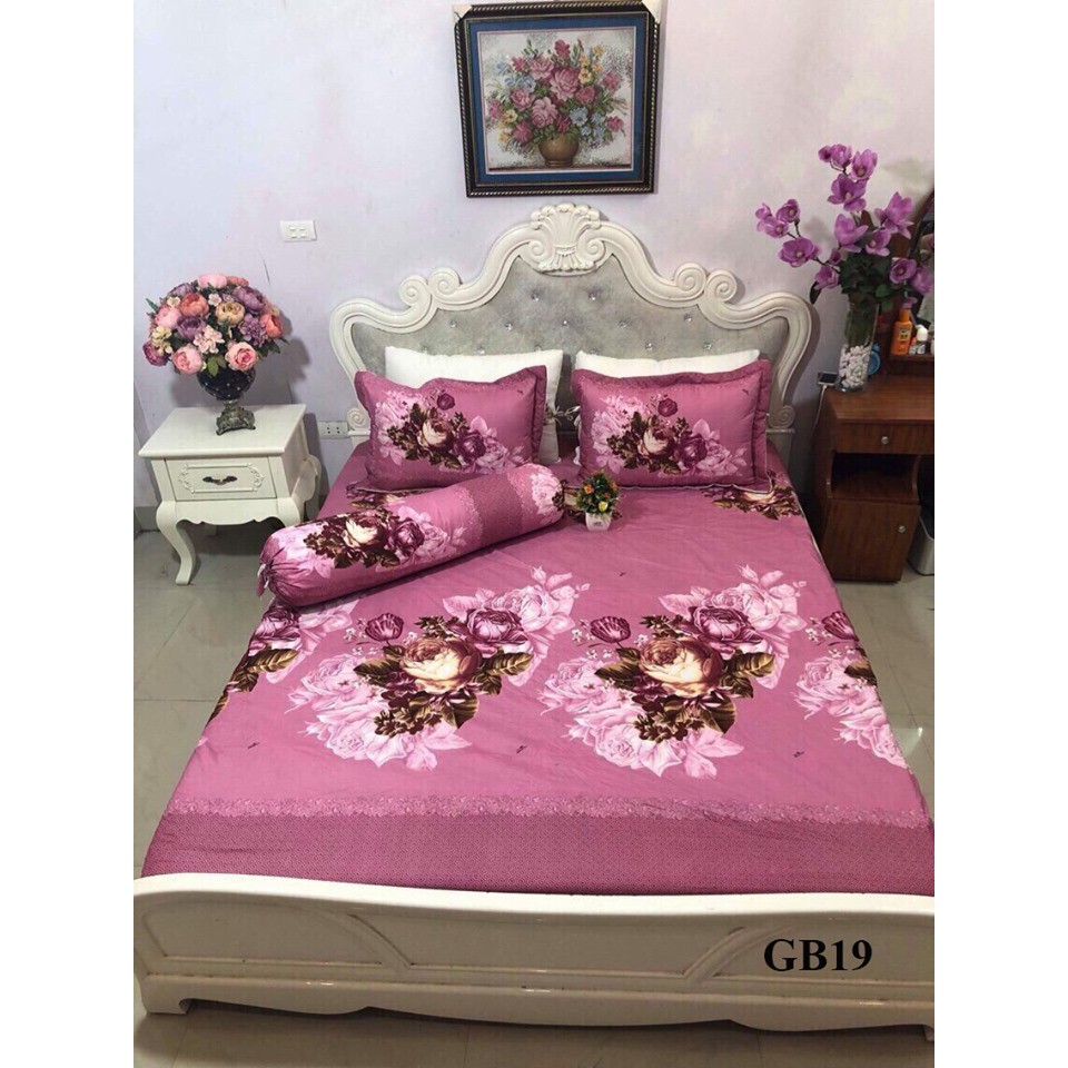 bộ chăn ga gối 5 món poly cotton | BigBuy360 - bigbuy360.vn