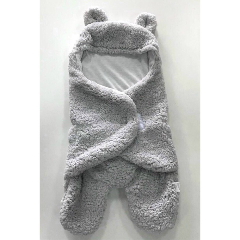 CHĂN QUẤN DẠNG KHĂN Ủ KÉN NHỘNG LÔNG CỪU CAO CẤP ( 0-3 tháng tuổi)