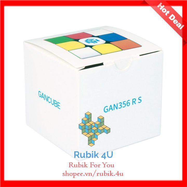 Rubik 3x3x3 Gan 356 R S Mod M  Khối 3x3 Gan Rs M Lập Phương 3 Tầng