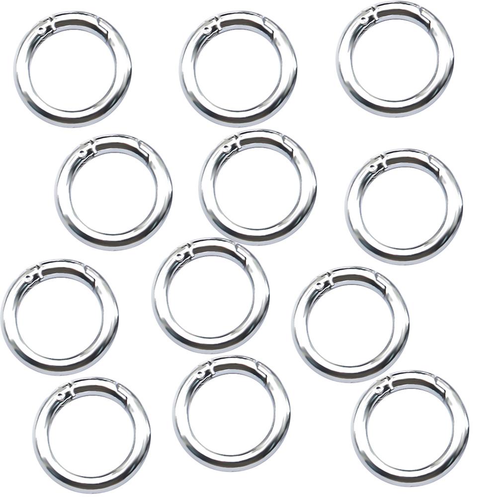 Vanes1 Móc Carabiner Tròn Leo Núi|Móc Khóa Hợp Kim Nhôm 37mm