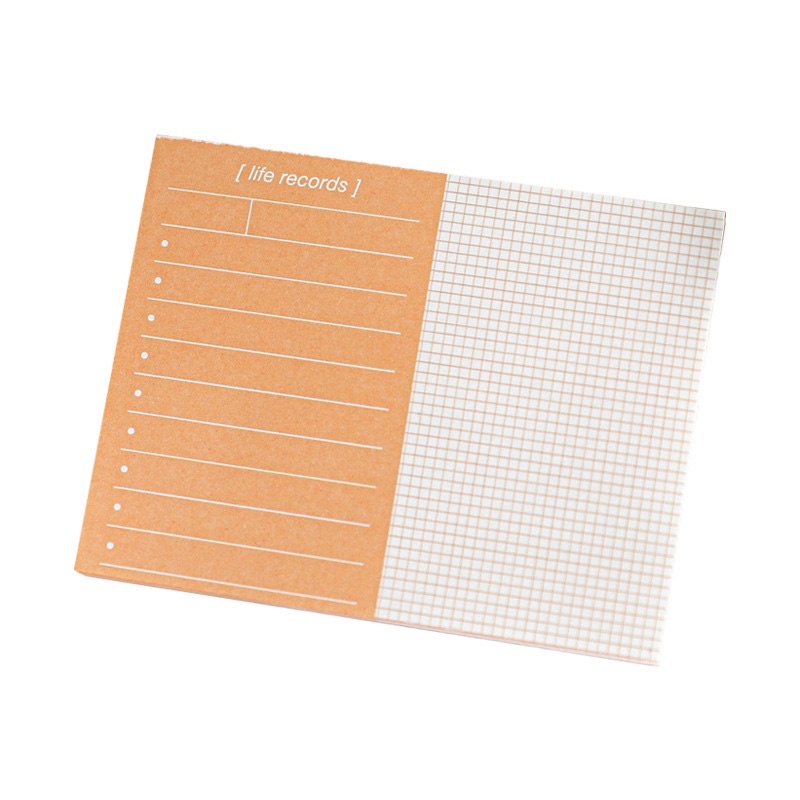 Mix 60 tờ note 6 mẫu tông màu nhẹ nhàng dùng để trang trí bullet journal