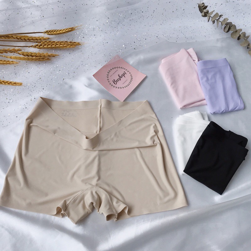 Quần lót su đúc, quần mặc trong váy mềm mịn không lộ viền siêu mát QS105 | BigBuy360 - bigbuy360.vn