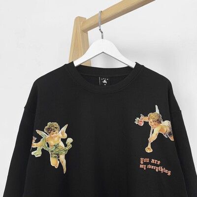 Áo Sweater OD Oversize Cupids, ODIN, Áo Nỉ Chui Đầu Unisex ODIN Clothing | BigBuy360 - bigbuy360.vn