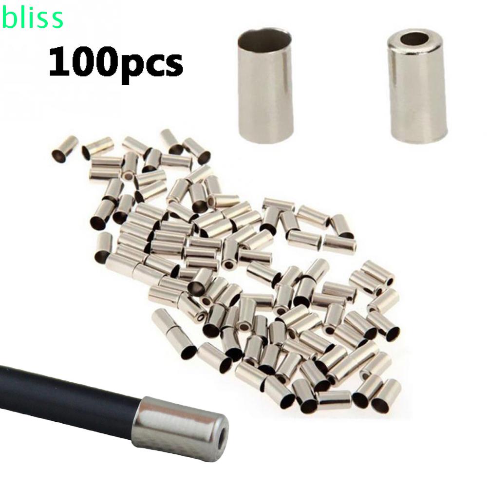 Nắp Gắn Dây Phanh Xe Đạp Bằng Kim Loại 5*10mm Chuyên Dụng Chất Lượng Cao