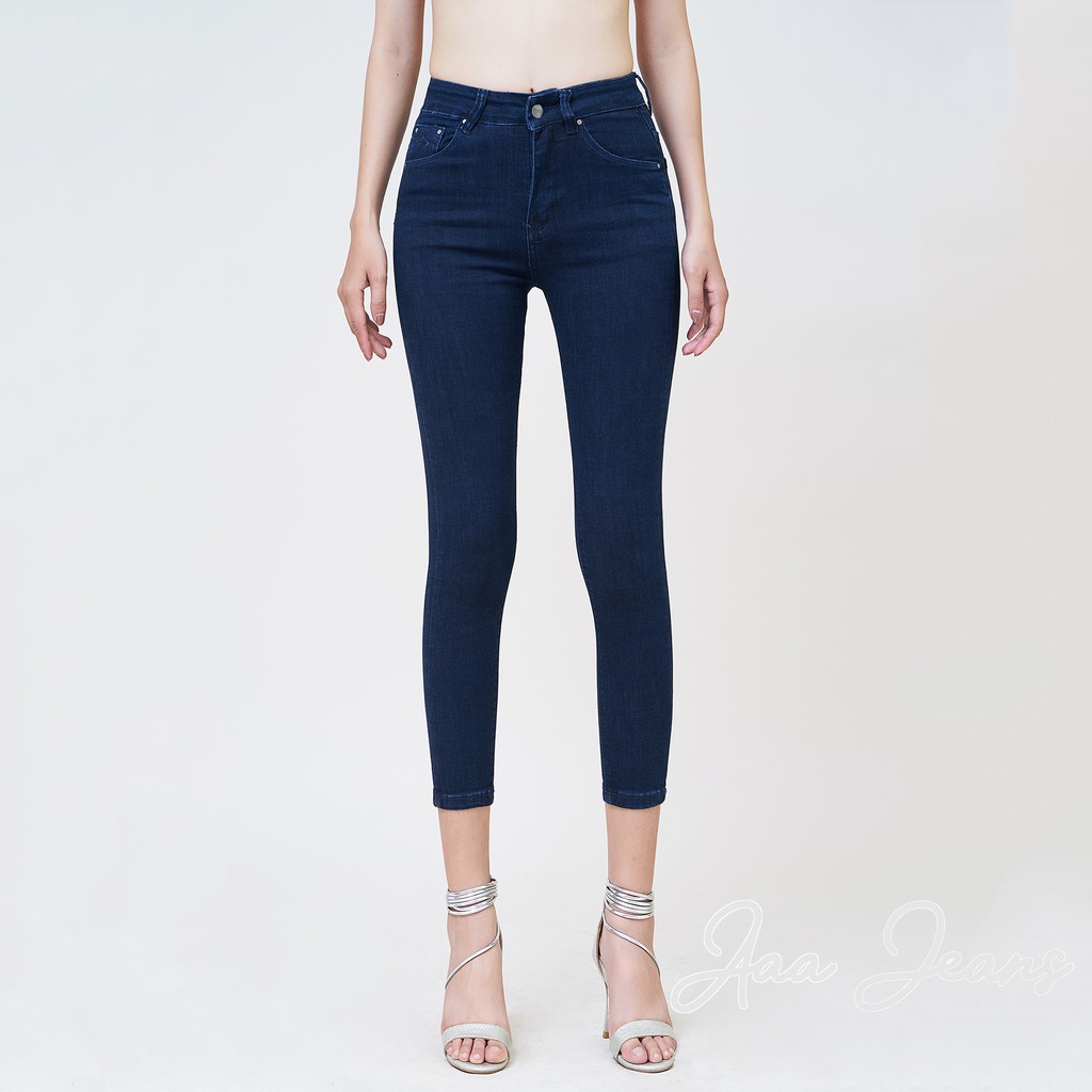 Quần Jean Nữ Aaa Jeans Ankle Skinny Lưng Cao - Ucsd Rayon