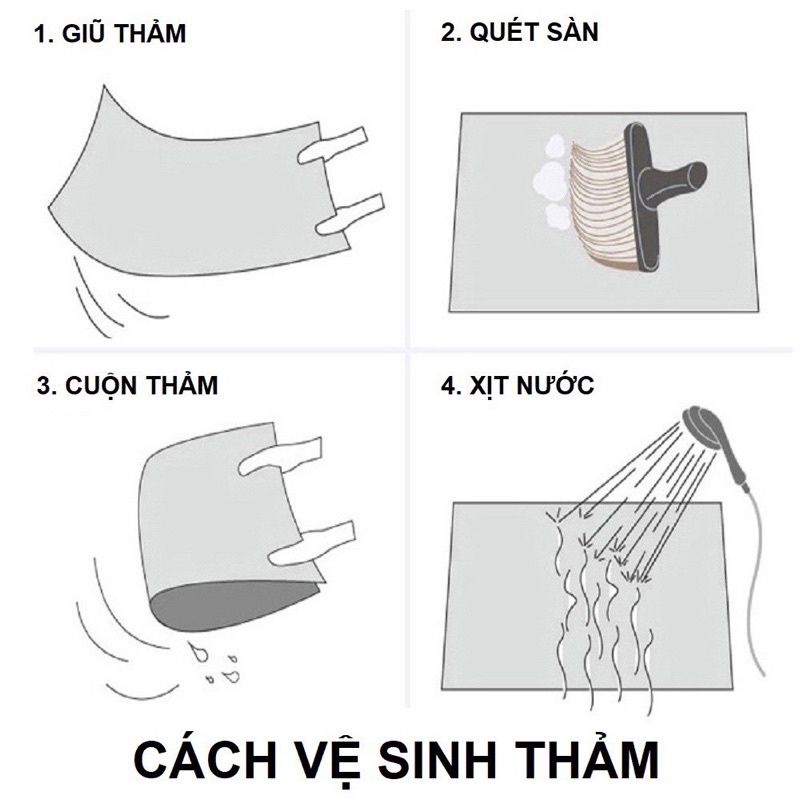 THẢM LAU CHÂN, LÓT SÀN ROOM MAT CỠ TO HÀNG CHÍNH HÃNG