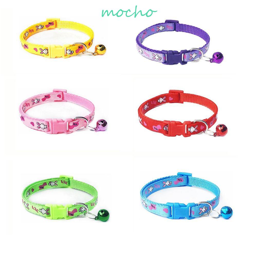 Mocho Vòng Cổ Polyester Khóa Cài In Hình Dấu Chân Chó Chihuahua Hoạt Hình Có Thể Điều Chỉnh Kích Thước