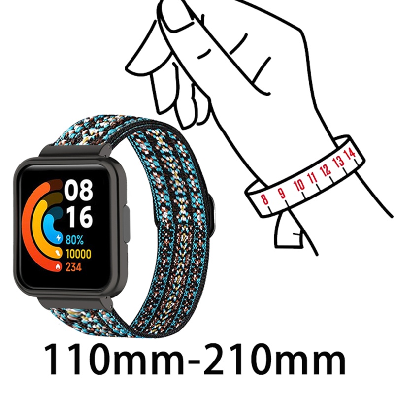 Dây Đeo Thay Thế Chất Liệu Vải Dễ Điều Chỉnh Cho Đồng Hồ Redmi Watch 2 Lite