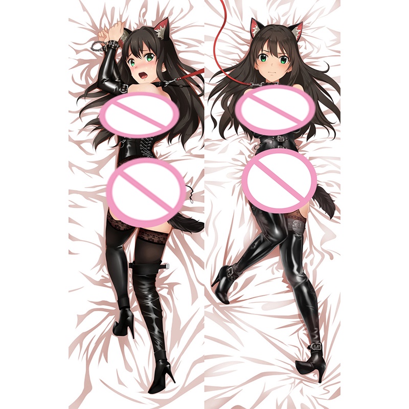 Vỏ Gối In Hình Nhân Vật Hoạt Hình THE IDOLM @ Monster Shibuya Rin Dakim Sakura 60 X 180Cm Ốp