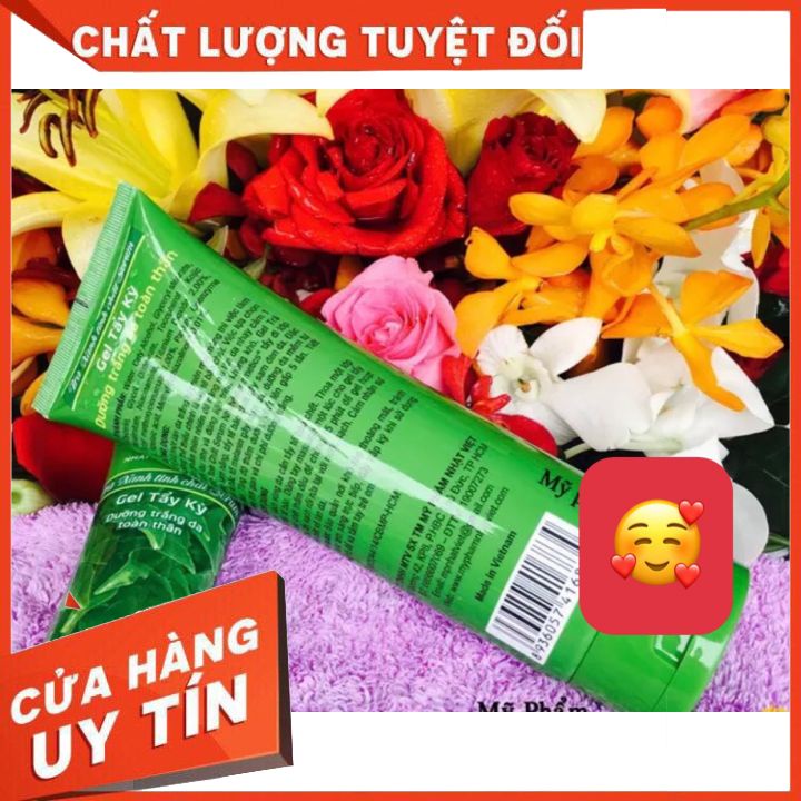 Gel tẩy tế bào chết Trà Xanh nhật Việt 250ml dành cho body- TẨY SẠCH LỚP BỤI BẨN DA CẰN CỖI LÂU NGÀY -GIÚP CHO DA MỊN