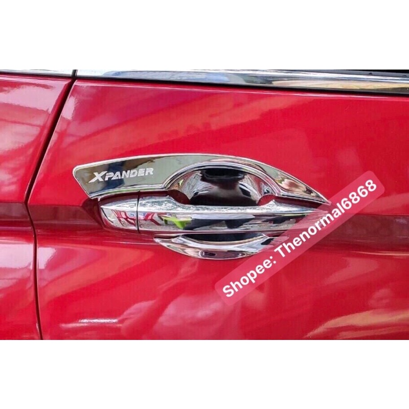 Tay cửa, hõm cửa Xpander hàng mạ crom sáng loại 1 2018-2021