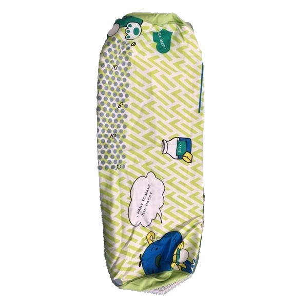 Vỏ gối ôm Hometex trẻ em, áo gối ôm trẻ em, bao gối ôm trẻ em bịt 2 đầu vải cotton hoa