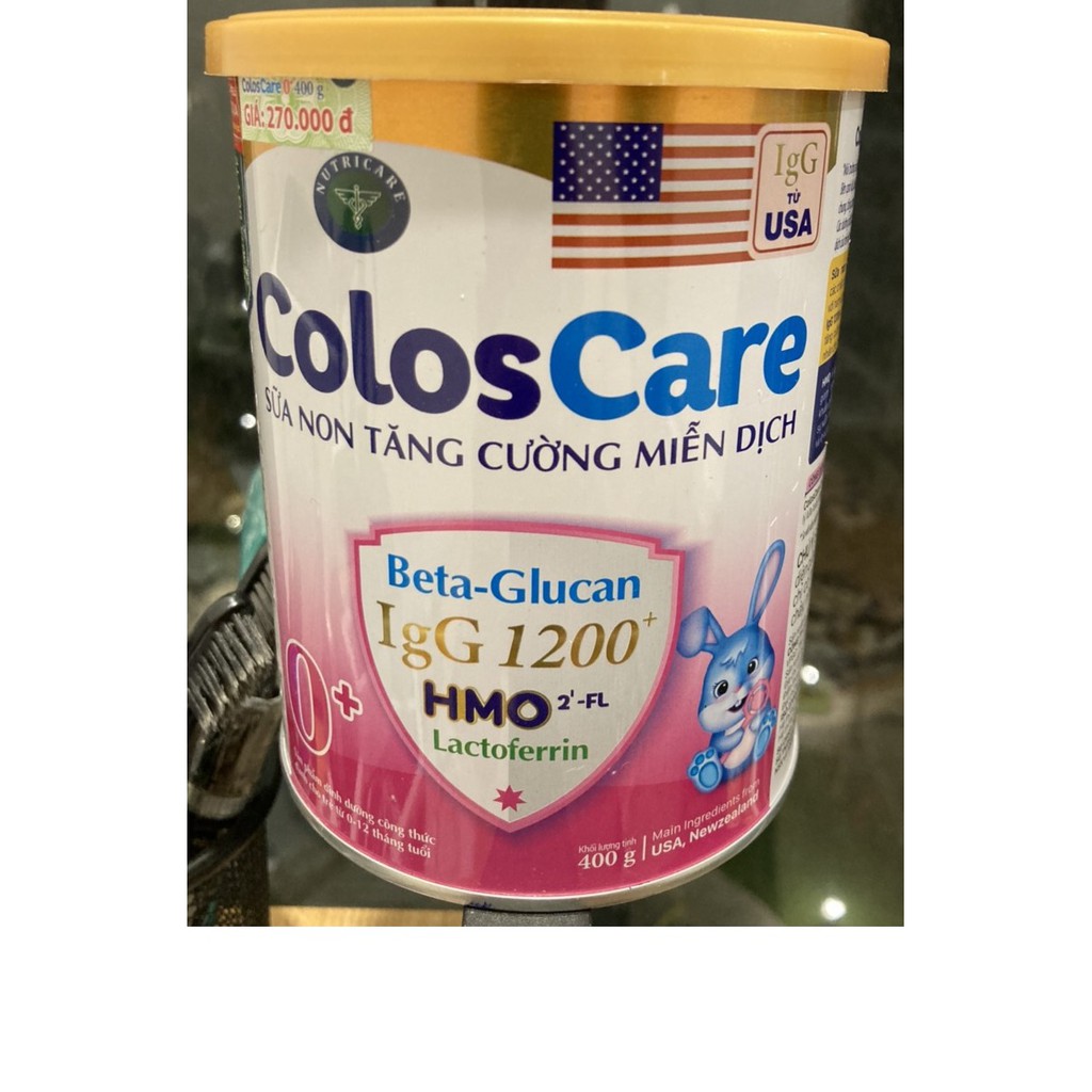 Sữa bột Nutricare ColosCare 0+ loại 400g 1 hộp