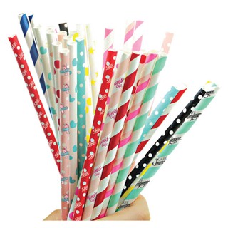 Ống hút giấy 25 ống paper straws