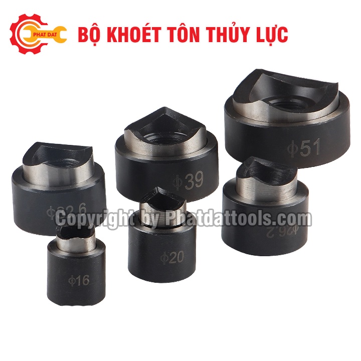 Máy Đột Thủy Lực Bằng Tay SYK8B - Bộ khoét tôn thủy lực - Bảo hành Toàn Quốc 6 tháng